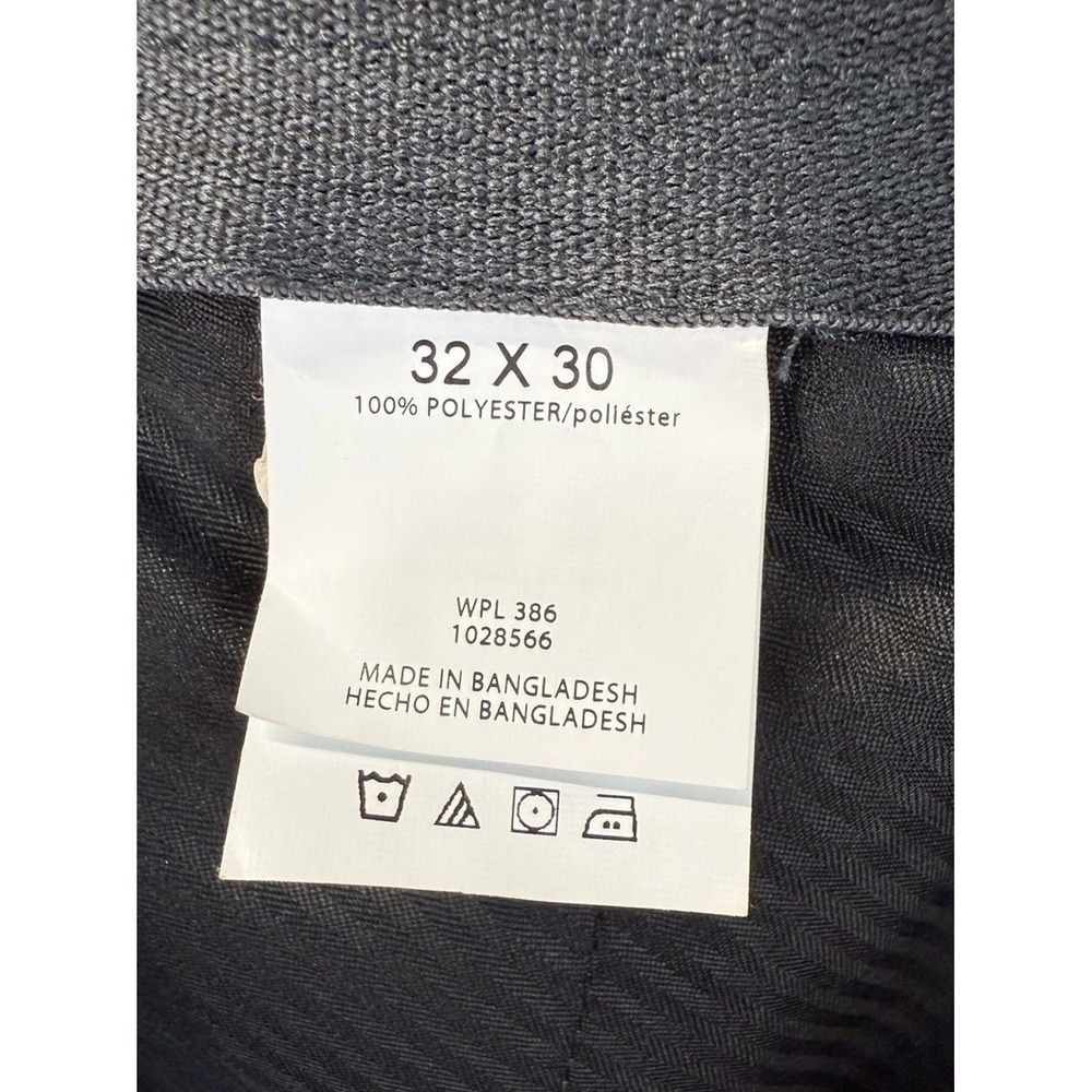 Hagger H26 Men's 32x30 Gray 4 Way Stretch Slim Fit Performance Dress Pants NWT - Picture 8 of 9